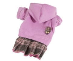 Kraftika Mikina fleece se sukní - růžová (doprodej skladových zásob)