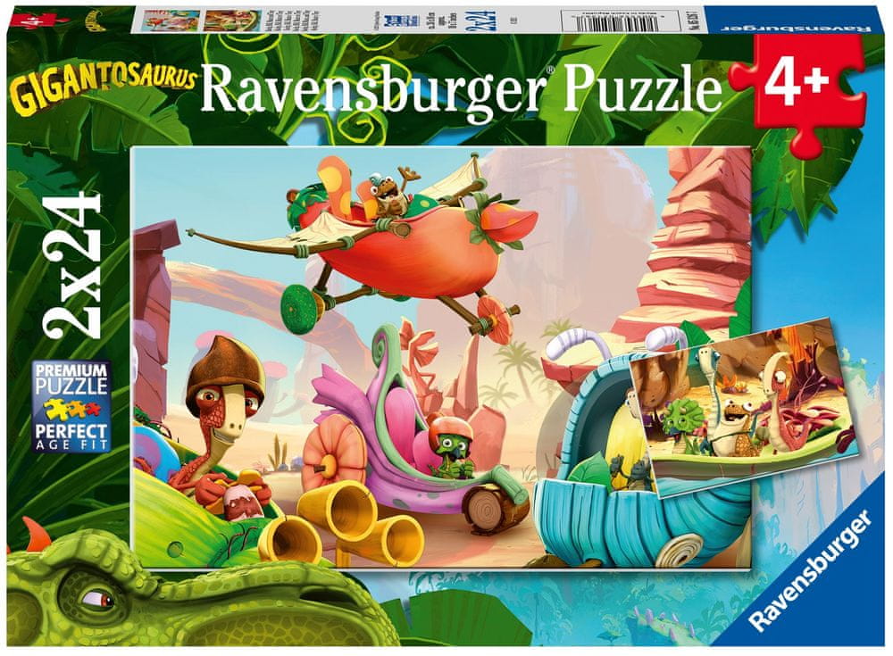 Ravensburger Puzzle 051267 Gigantosaurus 2x24 dílků