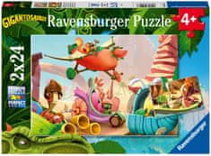 Ravensburger Puzzle 051267 Gigantosaurus 2x24 dílků