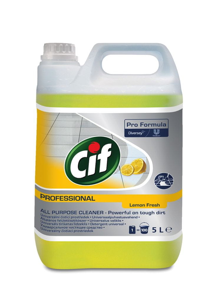 Cif Professional Univerzální čistící prostředek Citron 5l
