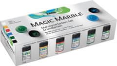 KREUL Sada Mramorovací barva "Magic Marble" základní 6 x 20 ml, Hobby Line