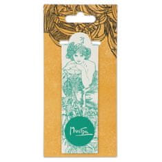Grooters Magnetická záložka Alfons Mucha – Emerald, Fresh Collection