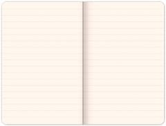 Grooters Notes Alfons Mucha – Dáma, linkovaný, 11 × 16 cm