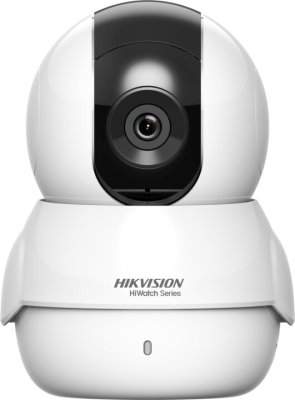 Bezdrôtová Wi-Fi IP kamera do interiéru do domácnosti Hikvision HiWatch HWC-P120-D/W(B) (311311142), mikrofón a reproduktor, nočné videnie IR, LAN