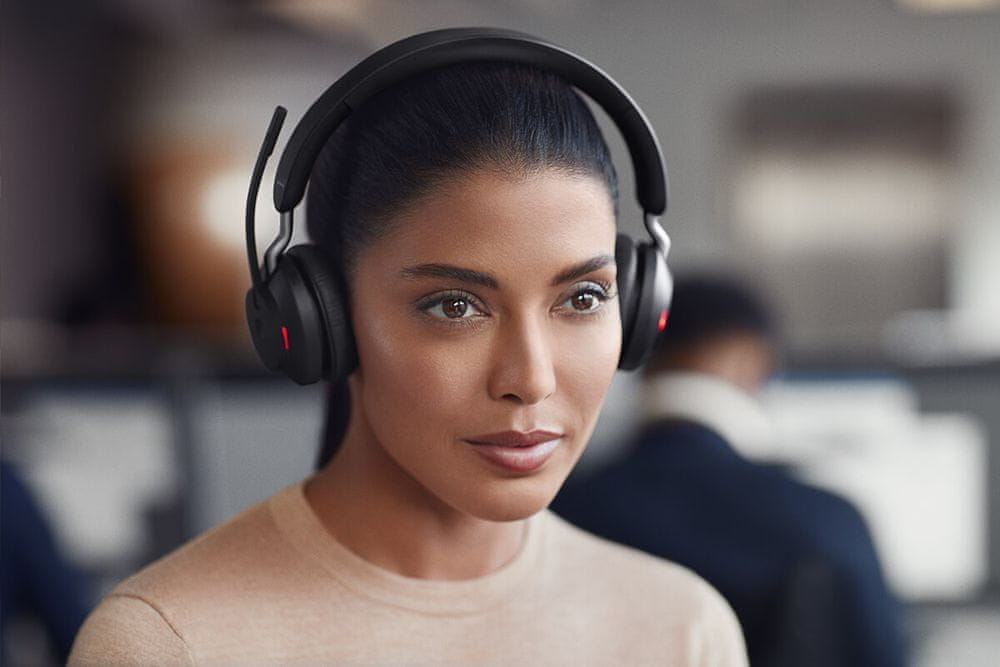 Jabra Evolve2 65, USB-C Black MS Teams Stereo - použité