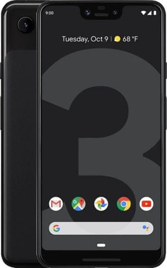 Google Pixel 3 XL, 4GB/64GB, Just Black - zánovní