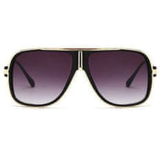 NEOGO Calvin 6 sluneční brýle, Matte Black Gold / Gray