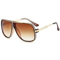 NEOGO Calvin 2 sluneční brýle, Gold / Brown