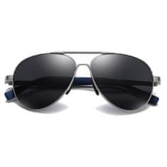 NEOGO Davey 3 sluneční brýle, Silver Blue / Black