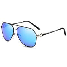 NEOGO Roddy 4 sluneční brýle, Silver Black / Blue