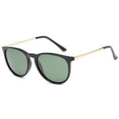 NEOGO Bellly 2 sluneční brýle, Black Gold / Green