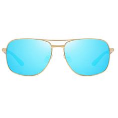 NEOGO Vester 5 sluneční brýle, Gold / Blue