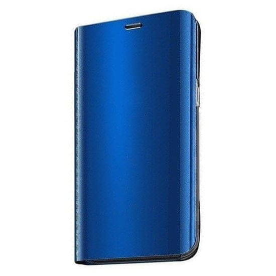 MG Clear View knížkové pouzdro na Samsung Galaxy M21 / M30s, modré