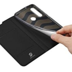 Dux Ducis Skin Pro knížkové kožené pouzdro na Huawei P40 Lite E, černé