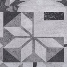 Greatstore Podlahová krytina 4,46 m2 3 mm šedý vzor