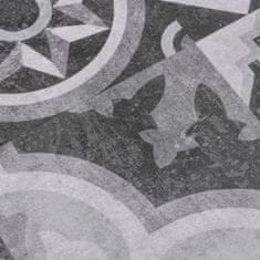 Greatstore Samolepicí podlahová krytina PVC 5,21 m2 2 mm šedý vzor