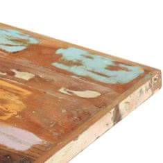 Greatstore Jídelní stůl nohy ve tvaru X 140 x 70 x 77 cm recyklované dřevo