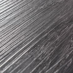 Greatstore Samolepící podlahová krytina PVC 5,21 m2 2 mm černá a bílá