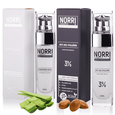 NORRI Anti-age hyaluron 3% 30ml + Hydratation cream 30 ml