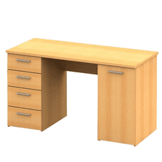 BPS-koupelny PC stůl, buk, DTD laminovaná, EUSTACH NEW