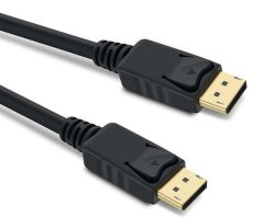 Kraftika Kabel displayport 1.4 přípojný kabel m/m zlacené konektory,