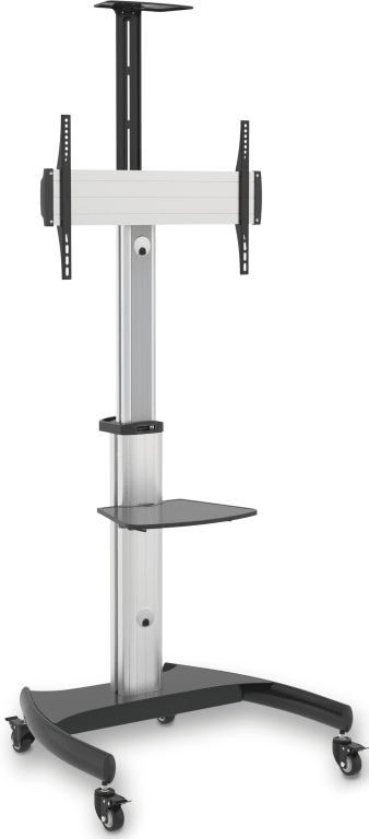 Connect IT Wheelie II pojízdný stojan & držák na jednu obrazovku 37" - 75", stříbrný, CMH-9300-SL
