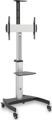 Connect IT Wheelie II pojízdný stojan & držák na jednu obrazovku 37" - 75", stříbrný, CMH-9300-SL - rozbaleno