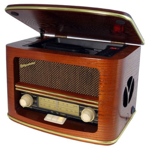 Roadstar Retro rádio , HRA-1500MP, retro