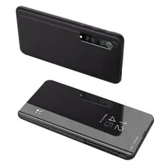 MG Clear View knížkové pouzdro na Xiaomi Mi Note 10 Lite, černé
