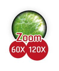 Mikroskop kapesní 60-120x zoom MR200