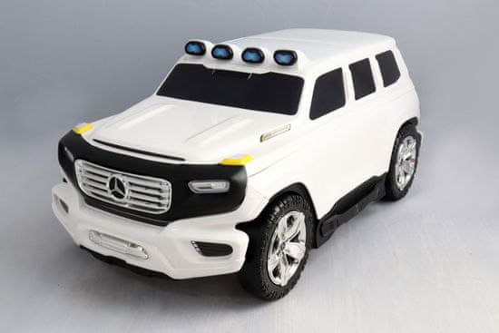 Beneo Dětské Licencované odrážedlo a kufřík 2v1 Mercedes-Benz Ener-G-Force bílé