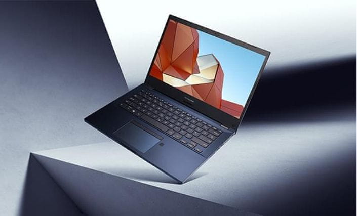 Notebook Asus ExpertBook 14 palců vojenský standard odolný kovový ergolift elegantní design