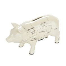 Balvi Pokladnička Cuts of Pork 27299, porcelán, krémová