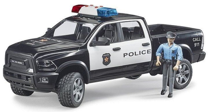 Levně Bruder 2505 RAM 2500 Policie s figurkou