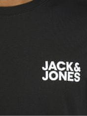 Jack&Jones Pánské triko JJECORP Slim Fit 12151955 Black (Velikost L)