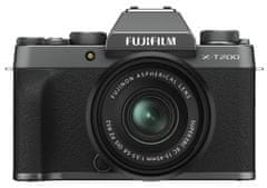 FujiFilm X-T200 + XC 15-45 Dark Silver