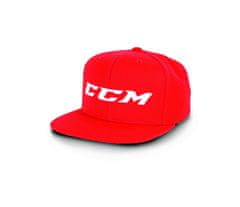 CCM Kšiltovka CCM Team Adjustable Cap, červená, Dětská