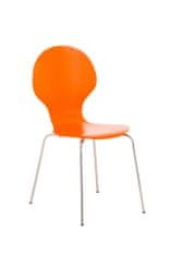 BHM Germany Jídelní židle Diego, oranžová
