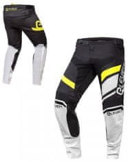 Eleveit Moto kalhoty ELEVEIT X-LEGEND černo/bílo/neonově žluté MCF_14381