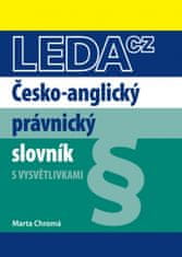 LEDA Česko-anglický právnický slovník - M. Chromá