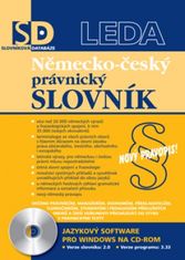 LEDA Německo-český právnický slovník - elektronická verze pro PC - M. Horálková