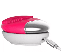 Palsar7 Silikonový kartáček na čištění pleti s podložkou Barva: Světle růžový