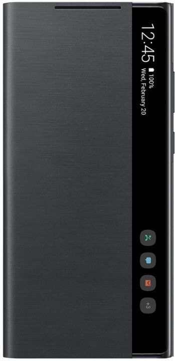 Samsung Flipové pouzdro Clear View Note 20 EF-ZN980CBEGEU, černá - zánovní