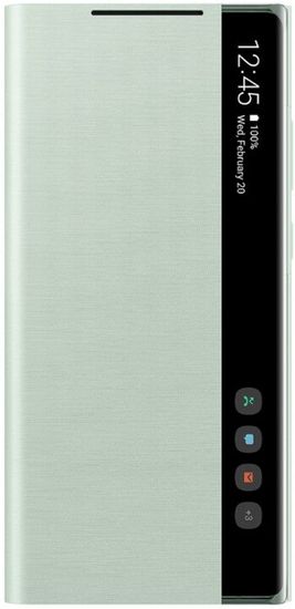 Samsung Flipové pouzdro Clear View Note 20 EF-ZN980CMEGEU, zelená
