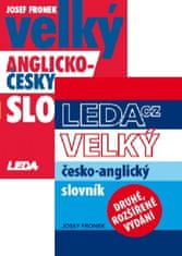 LEDA Sada Velký anglicko-český slovník + Velký česko-anglický slovník - Josef Fronek