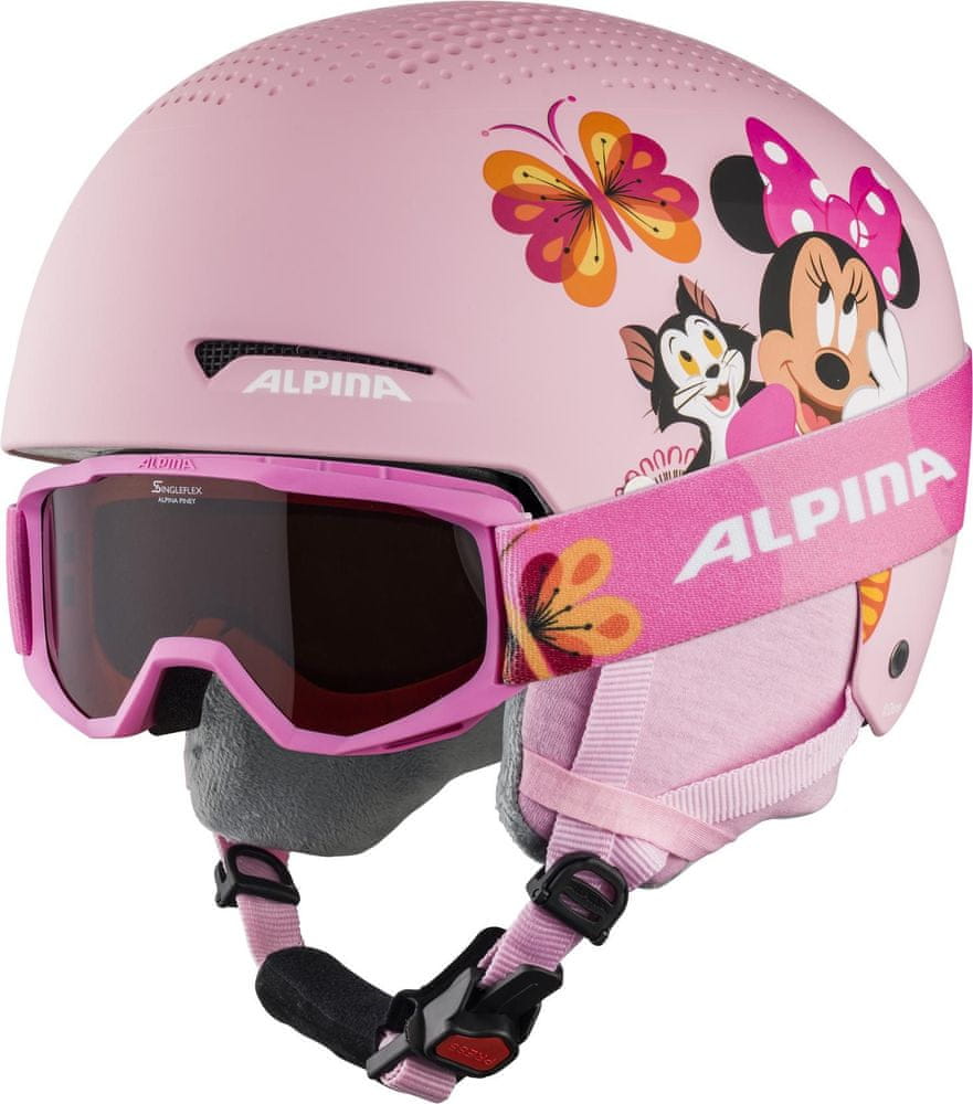 Alpina Sports Zupo set Disney, růžová, 48-52 cm, A9231.1.51