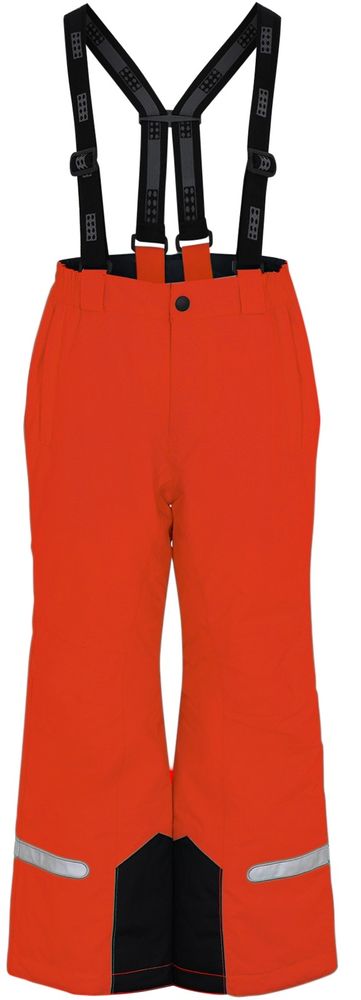 LEGO Wear dívčí lyžařské kalhoty POWAI 128, červená
