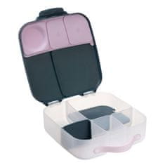 b.box Svačinový box - indigo/růžový