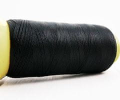 Kraftika Nylonový provázek, kulatý, černý, navlékání, pletení