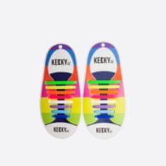 Kecky barevné Silikonové Tkaničky do bot